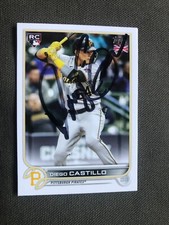 Pittsburgh Pirates DIEGO CASTILLO autographed 2022 Topps