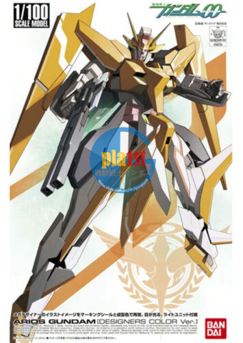 Brand New Bandai TV 1/100 Arios Gundam (Designers Colour Ver.) - Picture 1 of 4