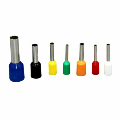 0.5-50mm2 Insulated Wire End Sleeves Wire End Sleeve Crimp Cable Male Connector