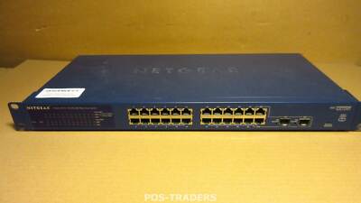 NETGEAR GS724T V2H2 24-Port Gigabit Smart Managed Pro Switch + 2x SFP Ports