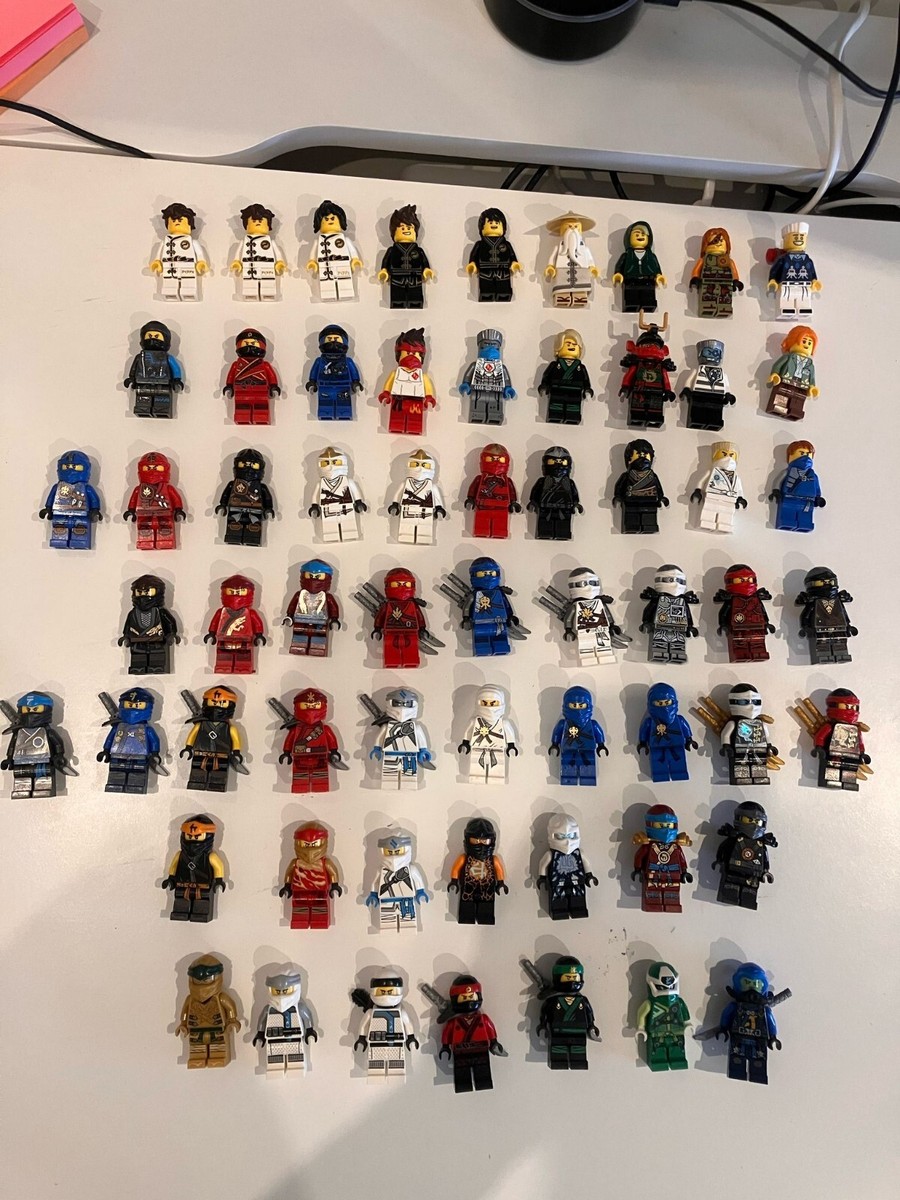 Lego Ninjago Minifigures- 58 Characters Available | eBay UK