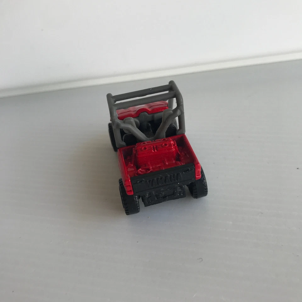 2009 YAMAHA RHINO 4X4 ATV WITH R.O.P.S. RED #30782 MATCHBOX DIECAST 1/55 - Image 4 of 4