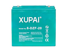 Batteria AGM DZF 20Ah 12V per biciclette e veicoli elettrici XUPAI