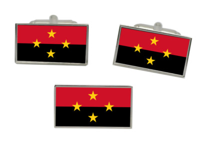 Norte de Santander  (Colombia) Flag Cufflink and Tie Pin Set