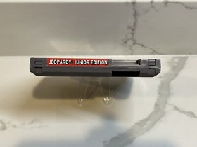 Jeopardy! Junior Edition - 1989 NES Nintendo Game - Cart Only - TESTED!