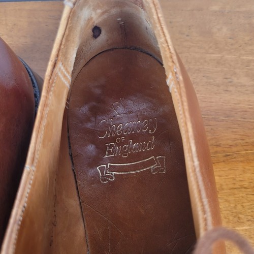 Joseph Cheaney Schuhe braun Leder Derby UK 8,5 F US 9,5 EU 42,5 Schnürschuhe - Bild 9 von 14