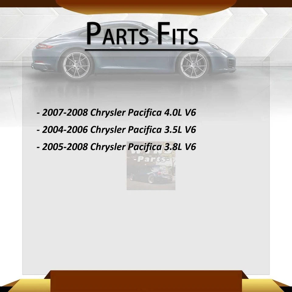 Kit de eslabones de barra estabilizadora delantera trasera Chrysler Pacifica 2004 2005 2006 3,5 L 4x Foto 2 de 4