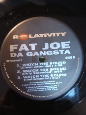 Fat Joe Da Gangsta / WATCH THE SOUND Fat Joe Da Gangsta - Watch