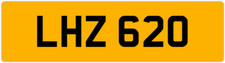 LHZ 620 L 3x3 DATELESS PRIVATE NUMBER PLATE LEE LOU LUKE LUCY LEO LISA LIAM LEN