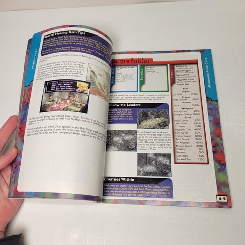 Xenogears Official Strategy Guide - Brady Sony Playstation PS1 Squaresoft RPG - Imagen 5 de 7