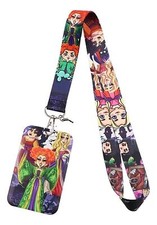 Hocus Pocus Character-Themed Lanyard Keychain with ID Holder