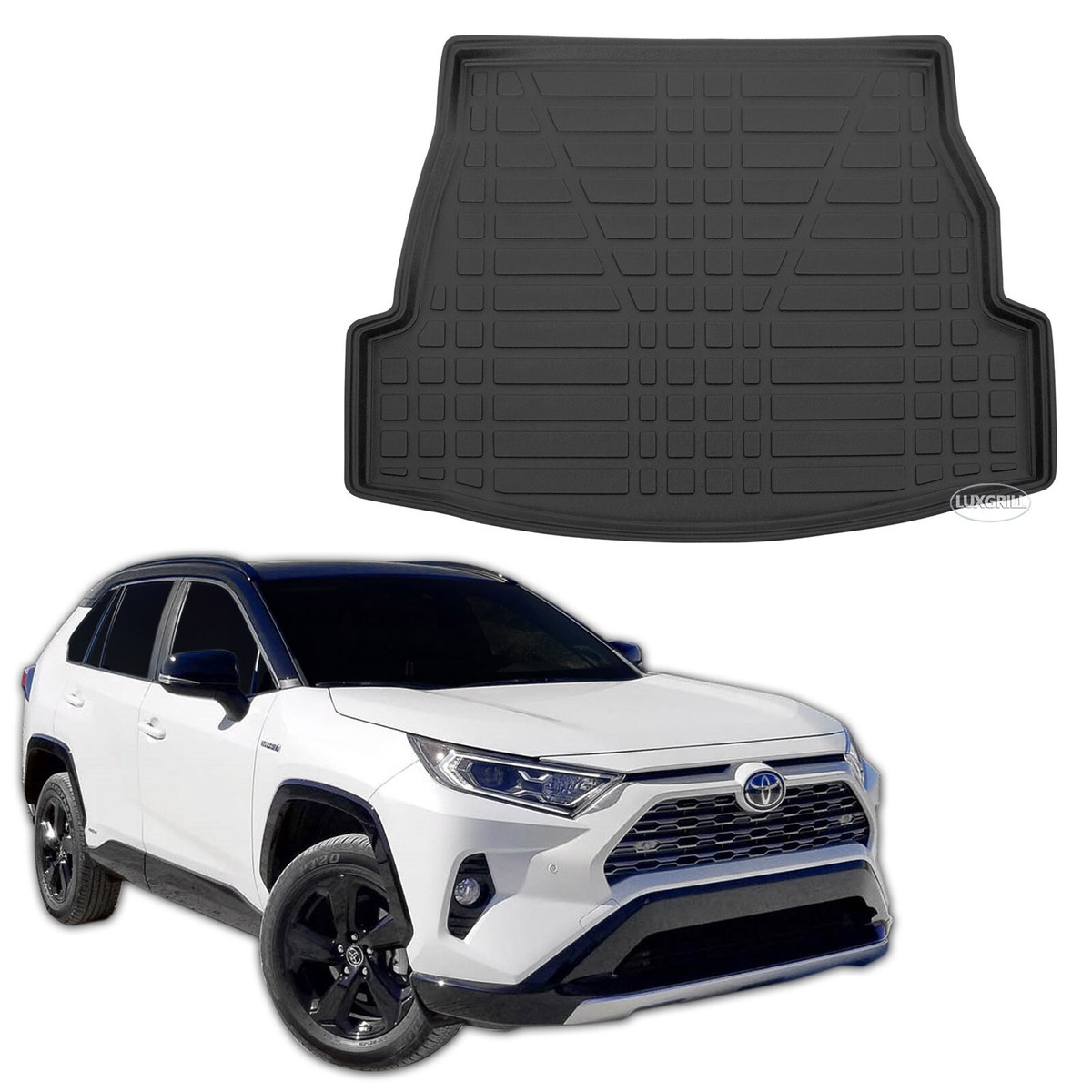 Vasca Bagagliaio TPE Per Toyota RAV 4 (2019+) - Antiscivolo, Impermeabile E Su Misura - Foto 8
