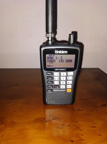 Scanner Portable Uniden UBC-125XLT - 500 Canaux - 25-960 MHz - Pour Radio AM/FM