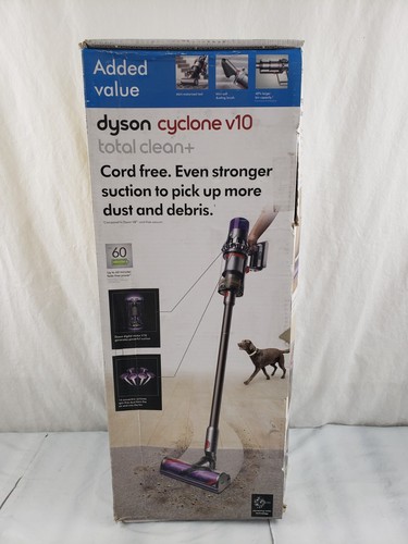 Dyson V10 Total Clean+ SV12 Cordless Stick Vacuum Cleaner With Wall Mount 6 Tool