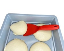 3 Different Sizes Dough Scraper, Pizza Scraper, Dough Spatula - Plastic Tools