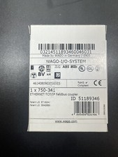 New WAGO 750-341 Fieldbus Coupler Ethernet TCP Digital  Analog Module