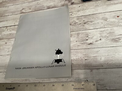 ORIGINAL 1960S NASA GRUMMAN APOLLO LUNAR MODULE LEM TRANSGRAPHIC MANUAL