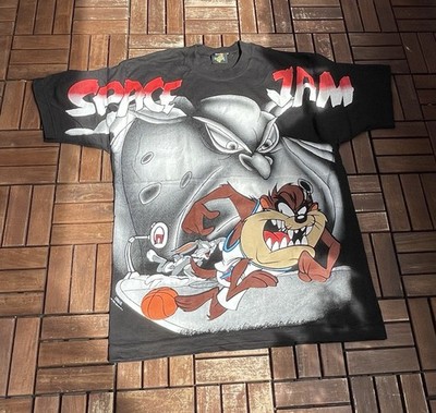 Space Jam Vintage T-Shirt Looney Tunes Taz Bugs Bunny Gr. XL 90er Warner Bros