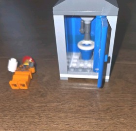 Lego City Crane 7905 Retired Complete No Box No Instructions Pre-owned