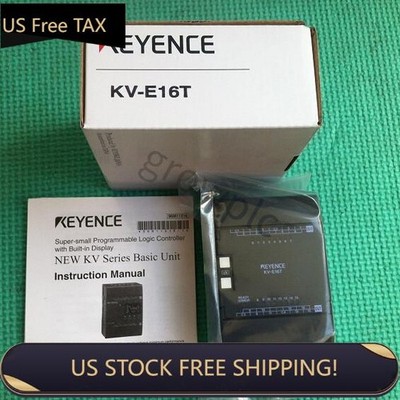 1PC New KEYENCE KV-E16T Programmable Controllers KVE16T US Free TAX
