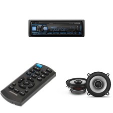 Alpine UTE-73BT, RUE-4360 Remote with 1 Pair Alpine S2-S50 Type S 5.25" Coax ...
