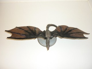 Game of Thrones Drogon dragon collector's model 38cm wingspan damaged cg h07