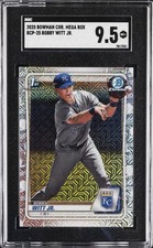 2020 BOWMAN CHROME MEGA BOX #BCP-25 BOBBY WITT JR. SGC 9.5