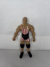 Kurt Angle WWE Wrestling Figure 2003 Jakks Pacific Red White Outfit