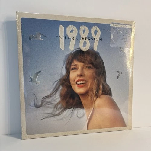 New Taylor Swift 1989 Taylor's Version Crystal Skies Blue Edition 2LP Vinyl