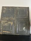 Antique ceiling Tin magnet board 2‘ x 2‘ — photo 1
