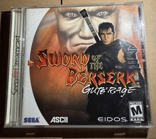 Sword of the Berserk Guts Rage Sega Dreamcast 2000 CIB Manual (Untested) 
