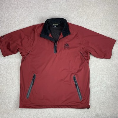 Mizuno Jacket Mens Med Impermalite Flex Short Sleeve Pullover 1/4