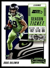 2018 PANINI CONTENDERS DOUG BALDWIN #11 SEATTLE SEAHAWKS 3799