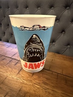 Vintage 1975 JAWS Promotional Advertising Cup Slurpee 7 Eleven 7 11 Shark Movie
