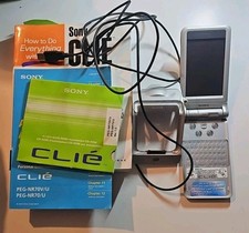 Vintage Sony Clie Handheld PEG-NX70V/U Bundle For Parts Only, Not Fully Tested
