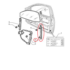 Porte avant et accessoires Lancia Y