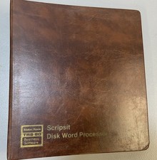 TRS-80 Scripsit Training Program Manual  Cassettes