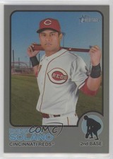 2022 Heritage High Number Chrome Silver Bordered Refractor Donovan Solano 08e4