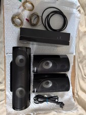 Samsung SWA-7000 Wireless Rear Surround Sound Receiver w/ Speakers  Power Cord