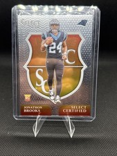 2024 Select Football Jonathan Brooks Select Certified Rookie#17