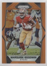 2017 Panini Prizm Orange Prizm 31/275 Marquise Goodwin #57 0l1