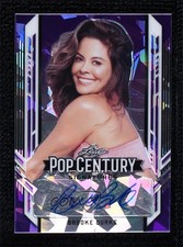 2021 Leaf Metal Pop Century Purple Crystals 5/15 Brooke Burke #BA-BB1 Auto 0q0