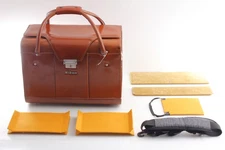 Vintage [Near MINT] Nikon FB-11 Genuine Leather Compartment Case Bag From JAPAN