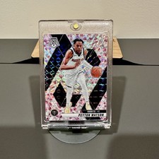 2024-25 Panini Mosaic Peyton Watson Cherry Blossom Prizm /20 SP SSP Rare #194