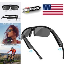 UV Protection Smart Glasses with Bluetooth Speakers and Polarized Lenses for Men