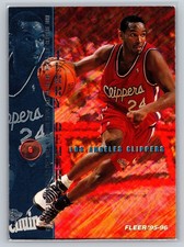 1995-96 Fleer Terry Dehere #80 Los Angeles Clippers NBA Basketball Card