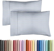 King Pillow Cases Set of 2 - Ultra Soft Hotel Quality for Luxurious Comfort