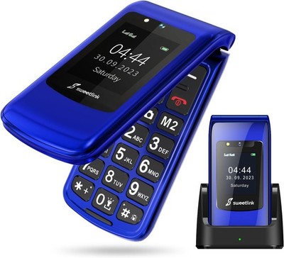 Seniorenhandy ohne Vertrag SweetLink F2PLUS Dual SIM 2,4 Zoll Farbdisplay