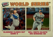 2026 Topps Heritage SP World Series Highlights #312 Chrome