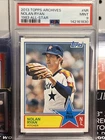 NOLAN RYAN 2013 Topps Archives '83 ALL-STARS #83-NR Astros HOF 1983 PSA 9